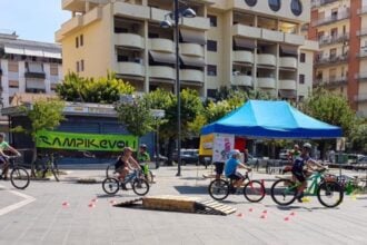 Eboli, ciclopedalata