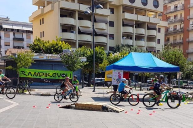 Eboli, ciclopedalata