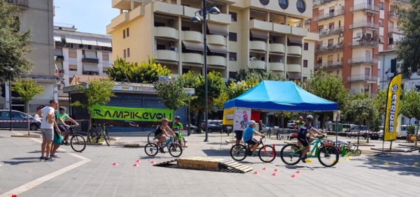 Eboli, ciclopedalata