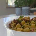 Pasta piselli e salsiccia