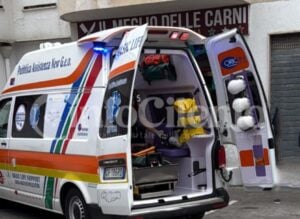 Sapri, incidente lavoro