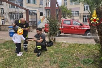 Bambini Vigili del Fuoco