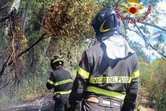 Incendio Pineta Eboli
