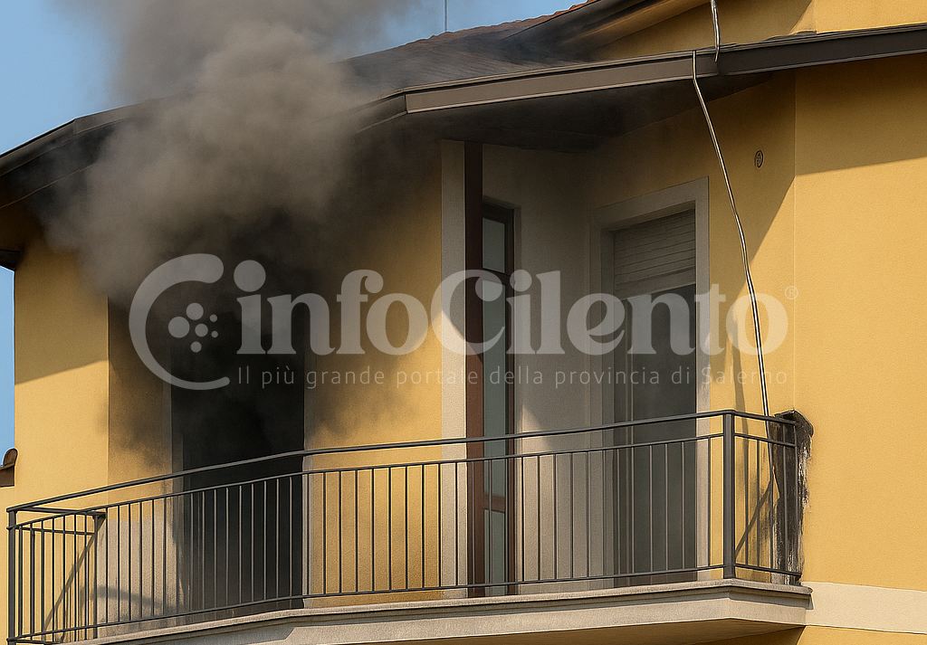 Incendio Sapri