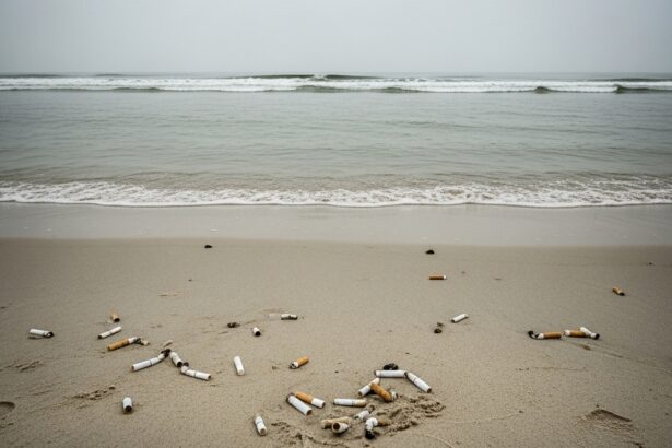 Mozziconi Sigarette Spiaggia