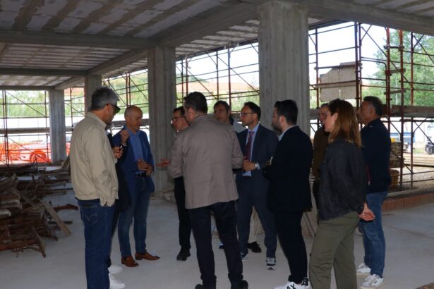 Sopralluogo commissariato di Polizia