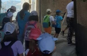 Atena Lucana, bambini esploratori