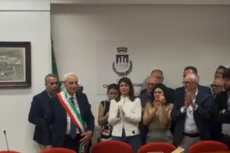 Capaccio, proclamazione Paolino