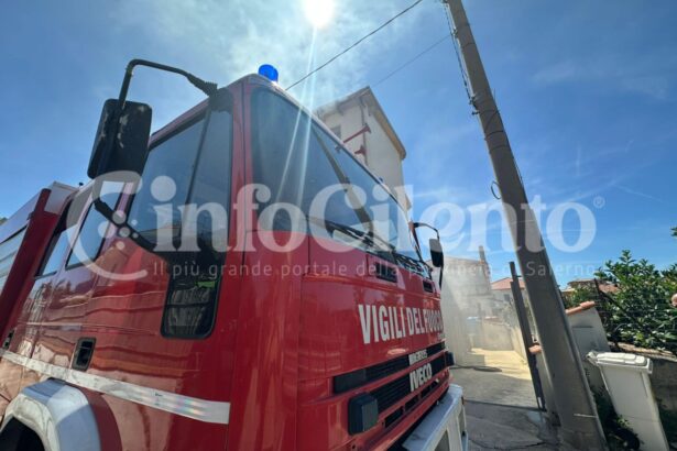 Castellabate, vigili del fuoco