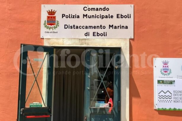 Eboli, distaccamento Polizia Municipale