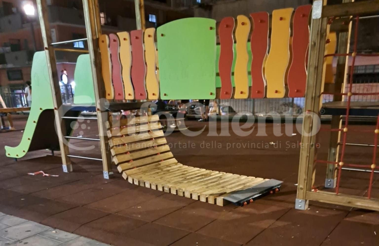 Eboli, parco giochi