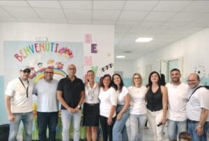 Olevano sul Tusciano, saluto bimbi micro nido
