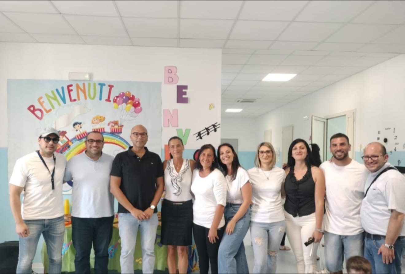 Olevano sul Tusciano, saluto bimbi micro nido