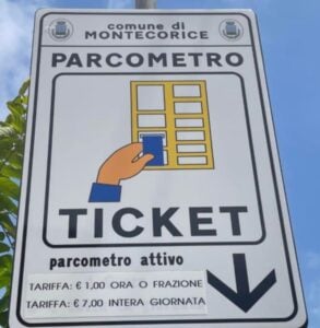 Parcometro, Montecorice