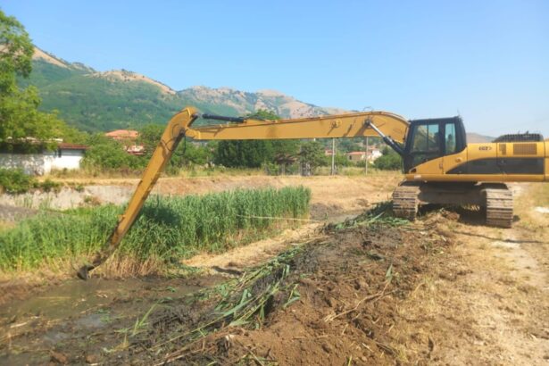 Sant'Arsenio, lavori fiume Setone