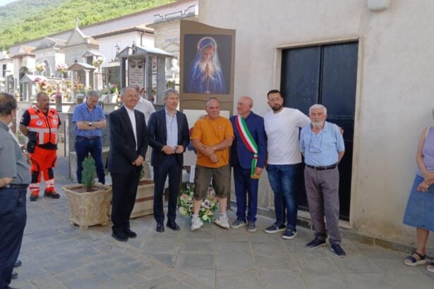 Sassano, cippo in memoria vittime Covid