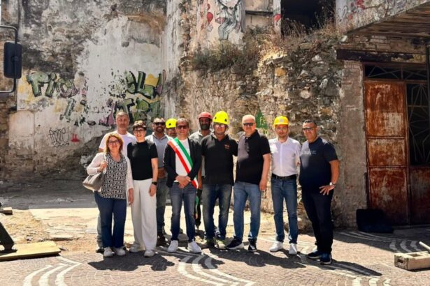 Serre, lavori centro storico