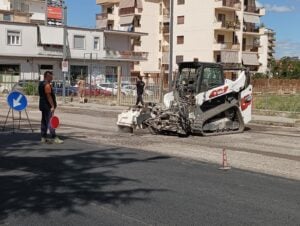 Battipaglia, lavori strade