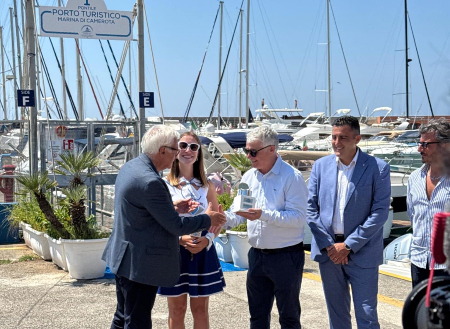 Camerota, premio RICREA acciao