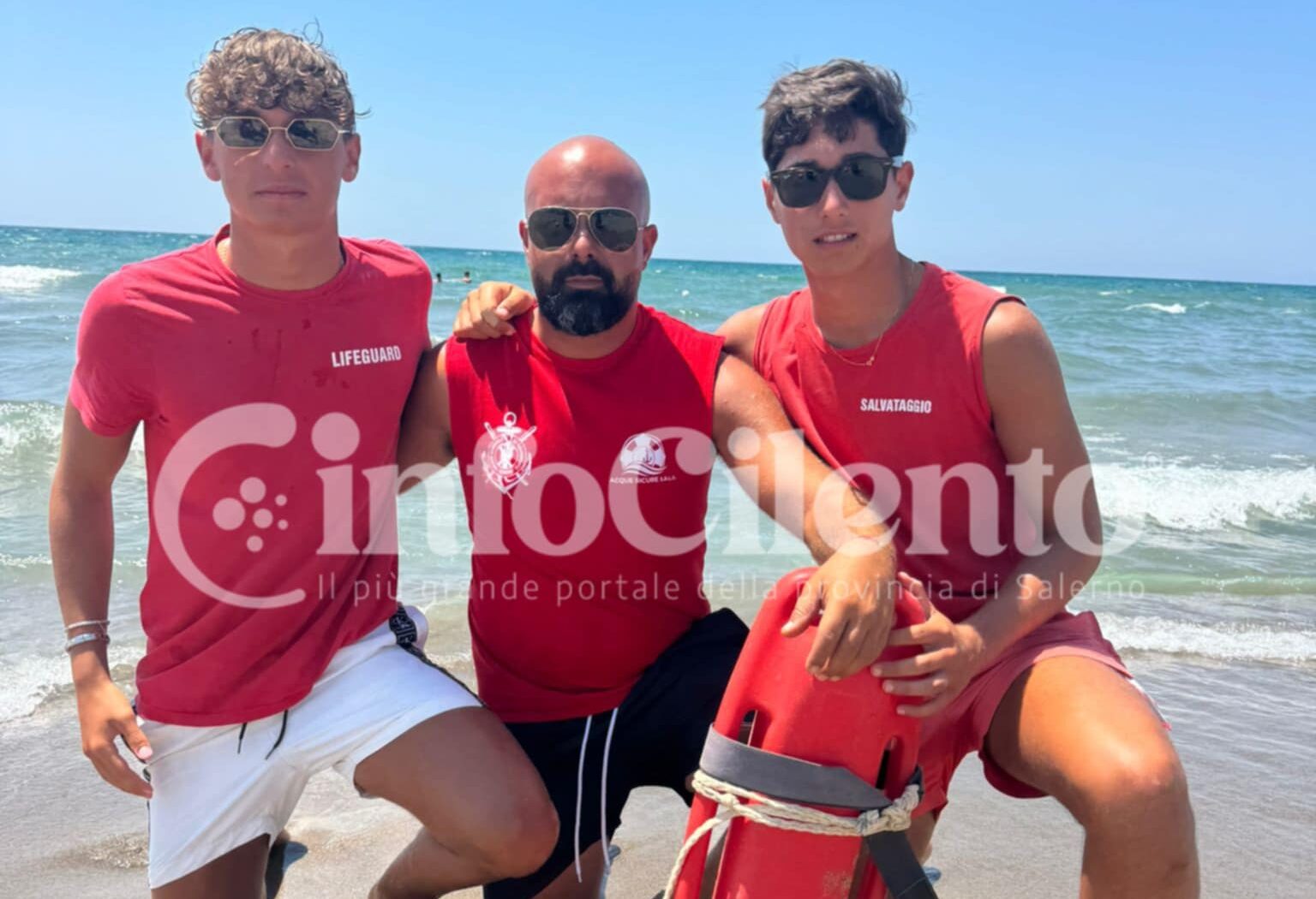 Capaccio, bagnini
