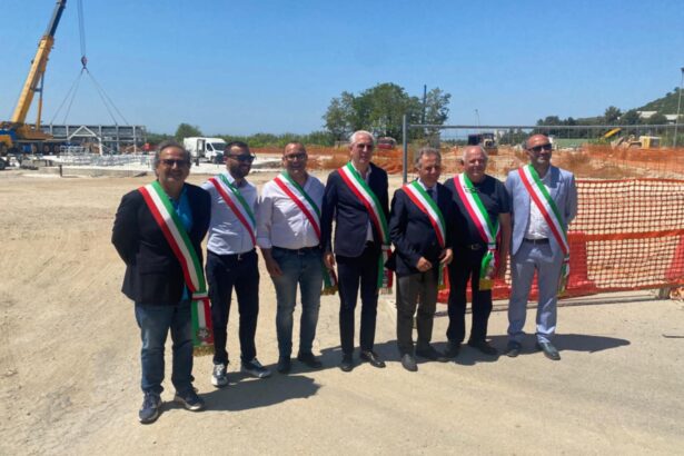 Eboli, inaugurazione svincolo