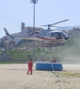 Vallo di Diano, incendi