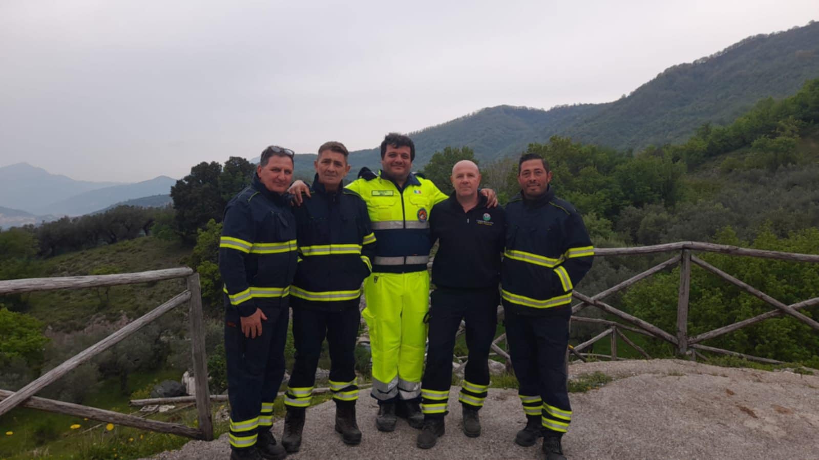 Olevano presidio incendio