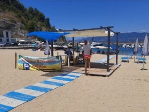 Palinuro, spiaggia accessibile