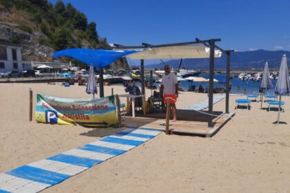 Palinuro, spiaggia accessibile