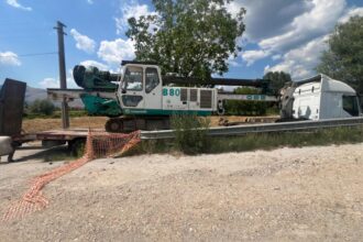 Ponte Caiazzano, trivella