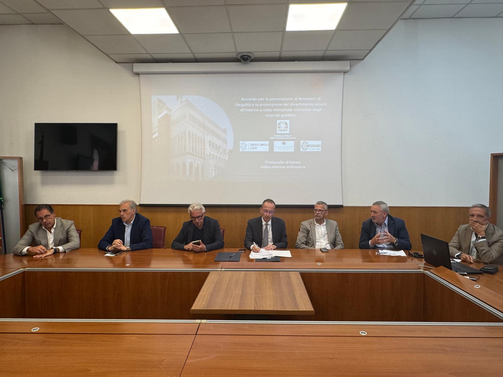 Prefettura, protocollo