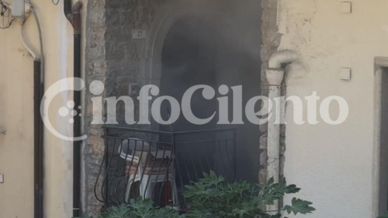 Roccadaspide incendio