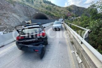 Sapri, inseguimento 23enne