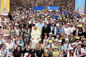 Postiglione bambini ucraini