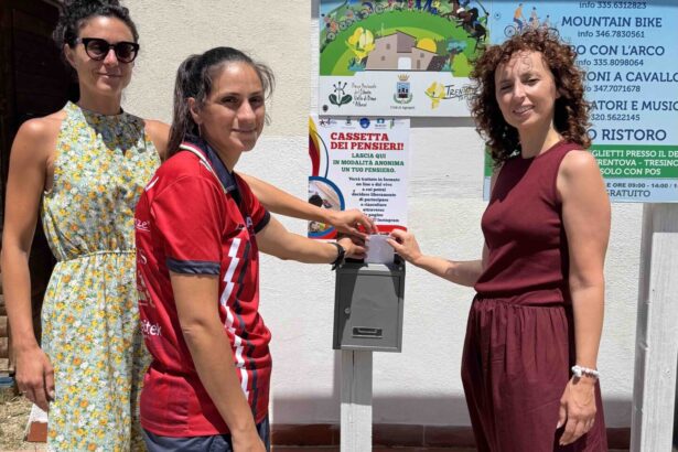 Agropoli, cassetta dei pensieri