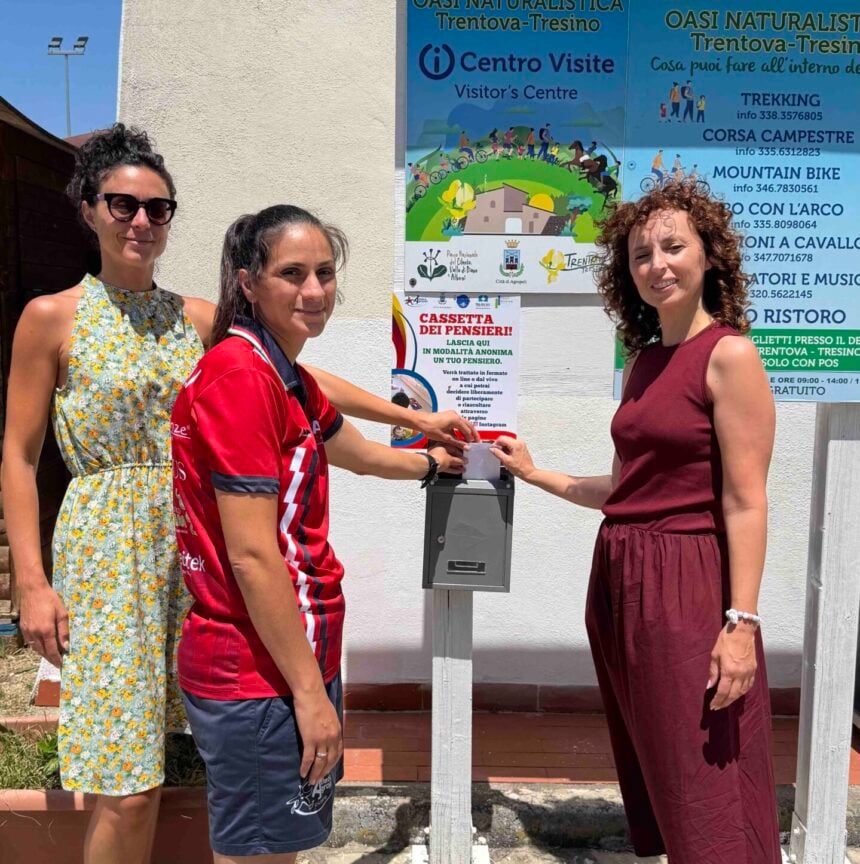 Agropoli, cassetta dei pensieri