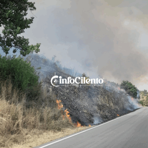 Eboli incendio