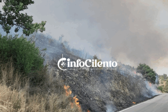 Eboli incendio