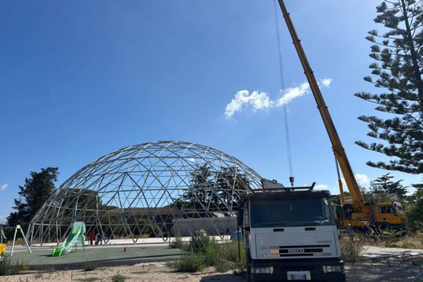 Lavori cupola Gromola