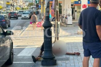 Agropoli, uomo privo di sensi