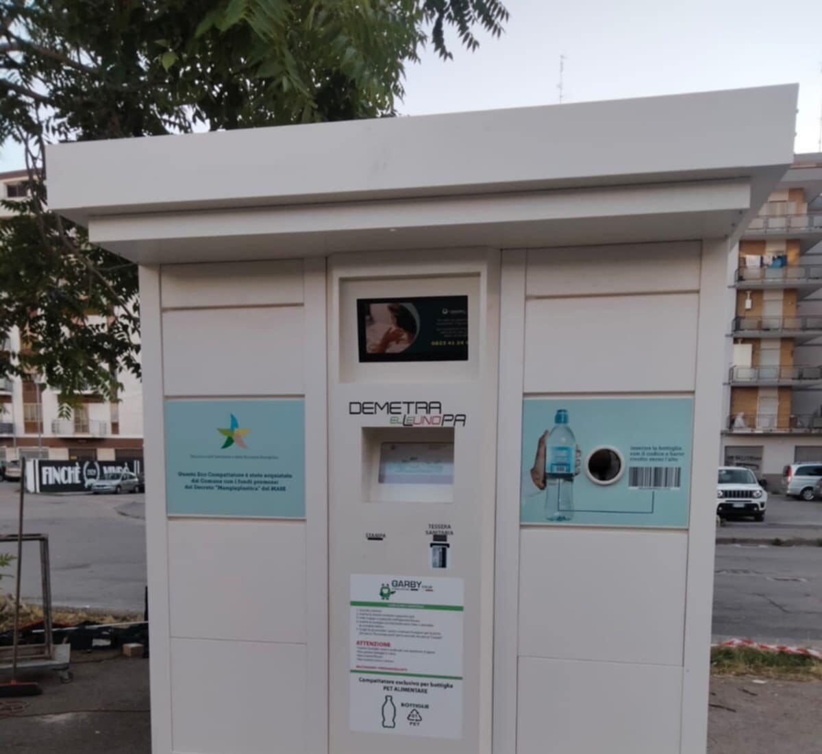 Mangiaplastica, Battipaglia