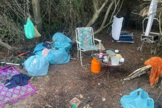 Capaccio, accampamento