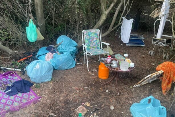 Capaccio, accampamento