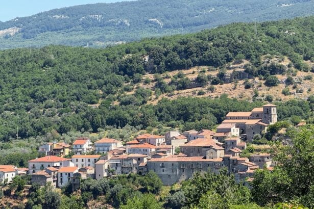 Corleto Monforte, panorama