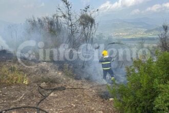 Incendio Casal Velino