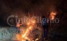 Incendio Castelcivita-Ottati