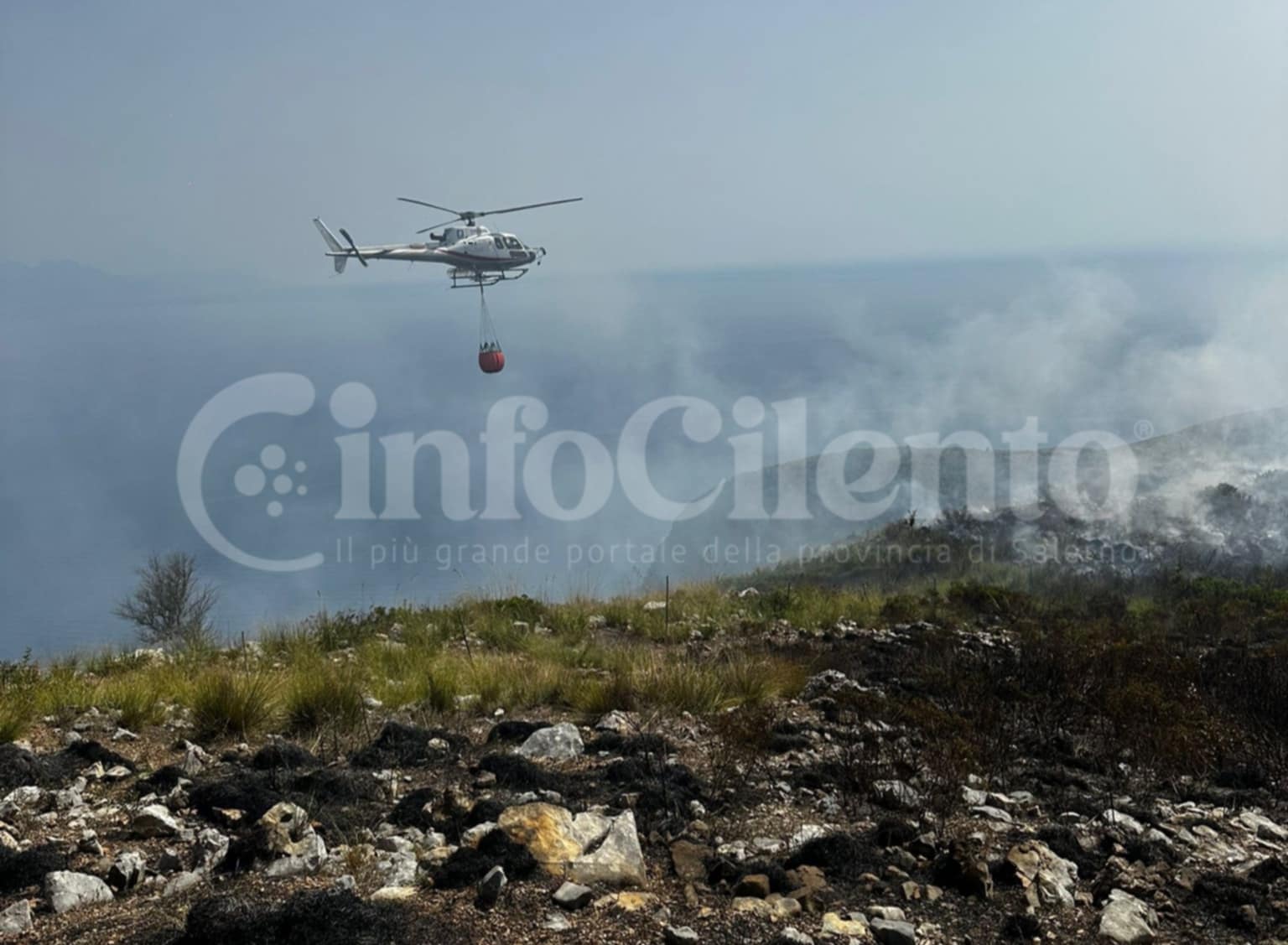 Incendio Costa della Masseta