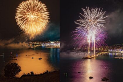 Marina di Camerota, fuochi d'artificio