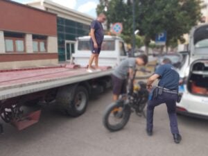 Battipaglia, sequestri bici