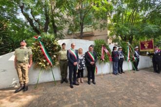 Cerimonia attentato di Salerno